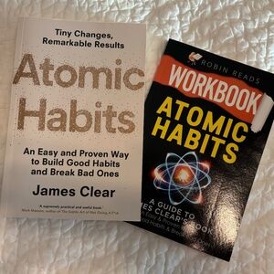 Atomic Habits Book and Workbook Bundle